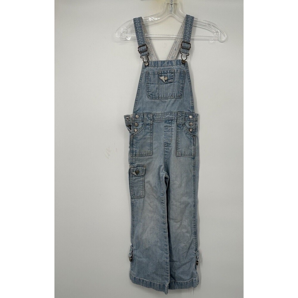 Vintage Old Navy Blue Jeans Straight Leg Carpenter Overalls Y2K 90's Unisex 6